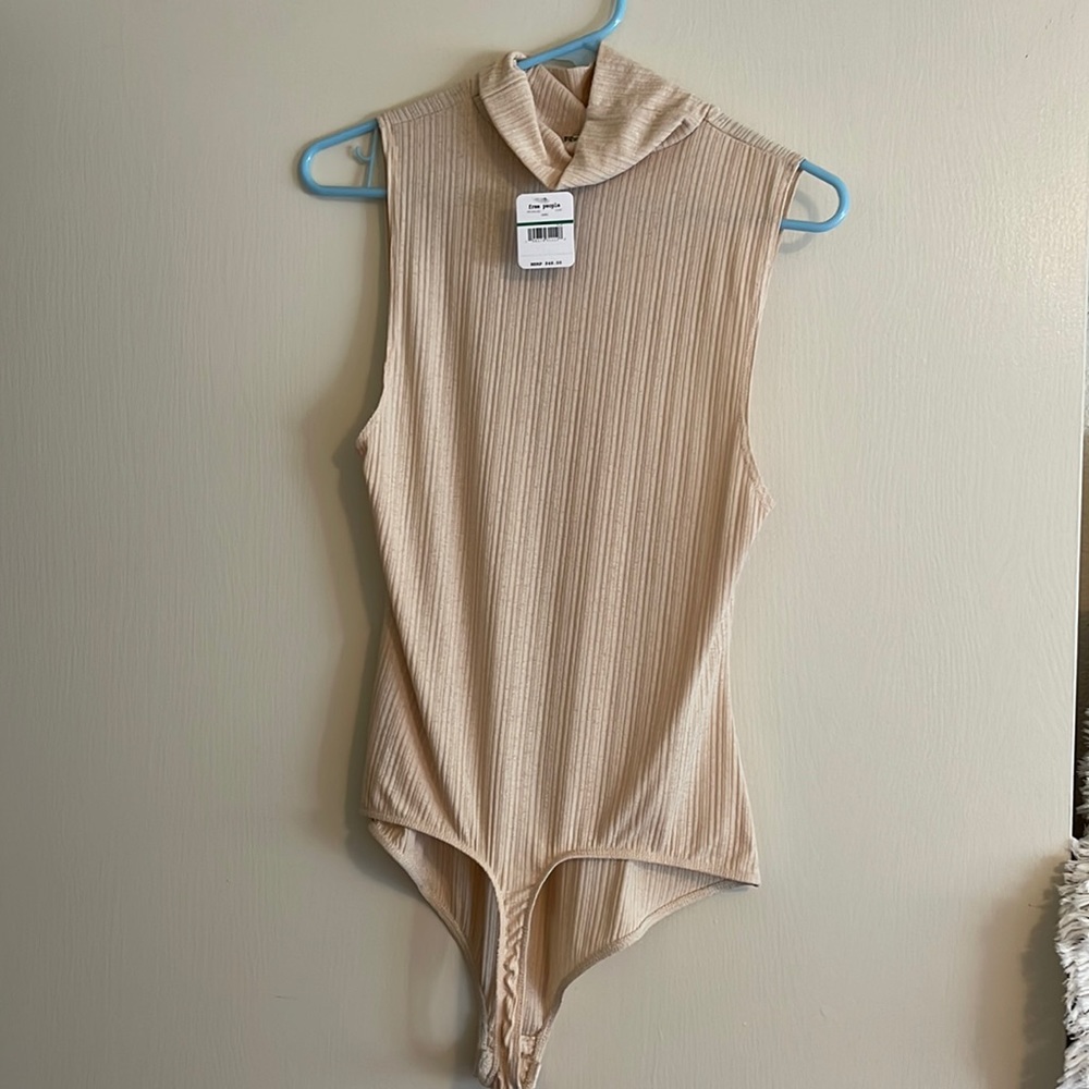Free people sleeveless bodysuit